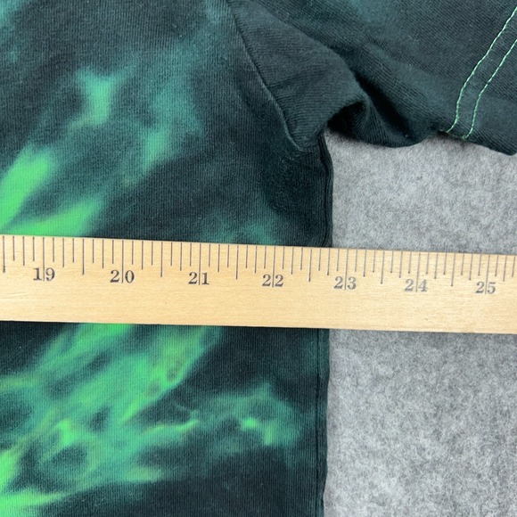 Ice Cream BBC Billionaire Boys Club Shirt Mens XL Green Tie Dye Lets Have Some - Picture 12 of 15